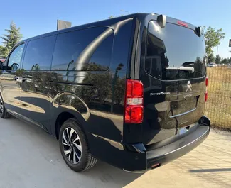 Front view of a rental Citroen Jumpy at Antalya Airport, Turkey ✓ Car #8202. ✓ Automatic TM ✓ 0 reviews.