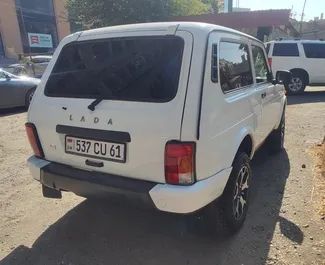 Lada Niva 2022 car hire in Armenia, featuring ✓ Petrol fuel and 81 horsepower ➤ Starting from 34 USD per day.