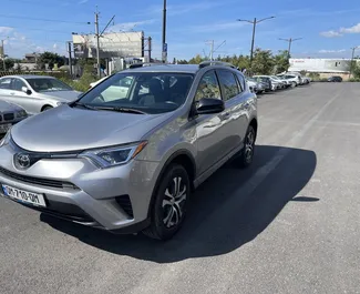 Toyota Rav4 2018 car hire in Georgia, featuring ✓ Petrol fuel and 176 horsepower ➤ Starting from 110 GEL per day.