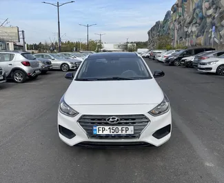 Прокат машины Hyundai Accent №8348 (Автомат) в аэропорту Тбилиси, с двигателем 1,6л. Бензин ➤ Напрямую от Бека в Грузии.