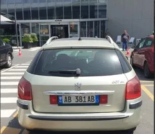 Peugeot 407 SW 2007 location de voiture en Albanie, avec ✓ Diesel carburant et 136 chevaux ➤ À partir de 30 EUR par jour.