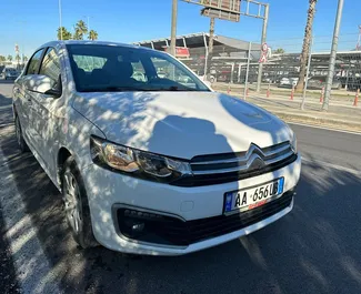 Car Hire Citroen C-Elysee #8383 Manual in Tirana, equipped with 1.6L engine ➤ From Erand in Albania.