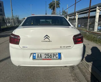 Citroen C-Elysee rental. Economy, Comfort Car for Renting in Albania ✓ Deposit of 150 EUR ✓ TPL, CDW, Abroad insurance options.