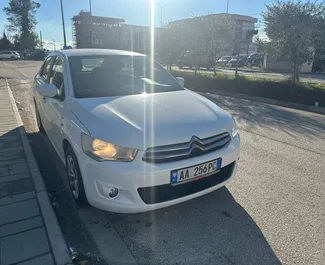 Car Hire Citroen C-Elysee #8377 Manual in Tirana, equipped with 1.6L engine ➤ From Erand in Albania.