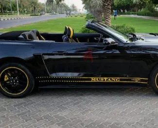 Car Hire Ford Mustang Cabrio #8412 Automatic in Dubai, equipped with 4.0L engine ➤ From Jose in the UAE.
