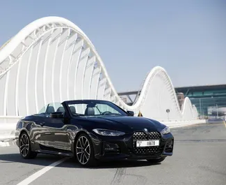 Motor Bencin 2,0L BMW 430i Cabrio 2023 za najem v v Dubaju.