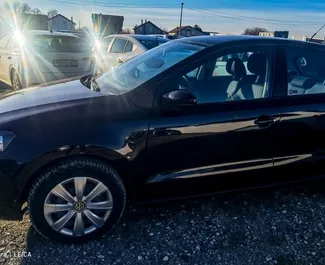 Volkswagen Polo 2018 available for rent at Belgrade Airport, with unlimited mileage limit.