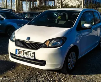 Skoda Citigo 2018 car hire in Serbia, featuring ✓ Petrol fuel and  horsepower ➤ Starting from 31 EUR per day.