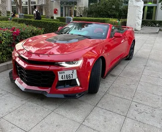 Car Hire Chevrolet Camaro Cabrio #5733 Automatic in Dubai, equipped with 3.6L engine ➤ From Sergey in the UAE.