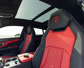 Automobilio nuoma Lamborghini Urus #8398 su Automatinis pavarų dėže Dubajuje, aprūpintas 4,0L varikliu ➤ Iš Kumaras JAE.