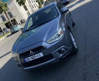 Front view of a rental Mitsubishi Outlander Sport in Kutaisi, Georgia ✓ Car #7972. ✓ Automatic TM ✓ 1 reviews.