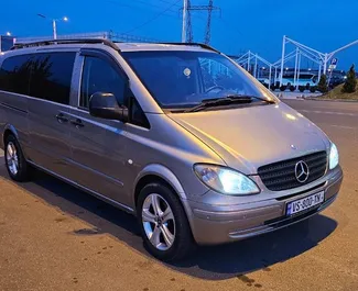 Auton vuokraus Mercedes-Benz Vito Tourer Pro #8519 Automaattinen Tbilisissä, varustettuna 3,0L moottorilla ➤ Lashaltä Georgiassa.