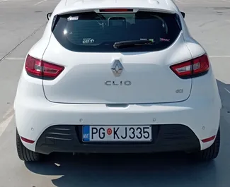 Renault Clio 4 rental. Economy Car for Renting in Montenegro ✓ Deposit of 100 EUR ✓ TPL, CDW, SCDW, FDW, Abroad insurance options.