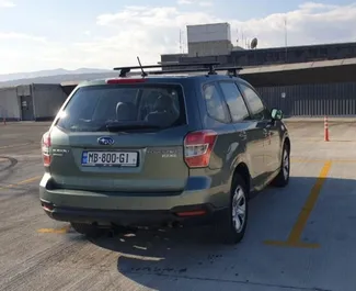 Subaru Forester 2015 galimas nuomai Tbilisyje, su neribotas kilometrų apribojimu.