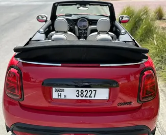 Mini Cooper S 2023 car hire in the UAE, featuring ✓ Petrol fuel and 192 horsepower ➤ Starting from 420 AED per day.