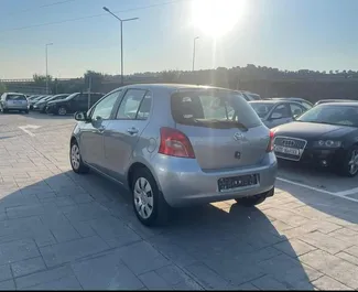 Toyota Yaris 2006 car hire in Albania, featuring ✓ Petrol fuel and 69 horsepower ➤ Starting from 15 EUR per day.