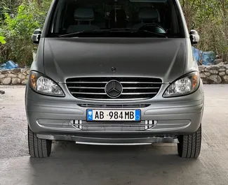 Ενοικίαση αυτοκινήτου Mercedes-Benz Viano #8710 με κιβώτιο ταχυτήτων Αυτόματο στο Δυρράχιο, εξοπλισμένο με κινητήρα 2,2L ➤ Από Luis στην Αλβανία.