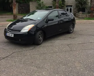 Toyota Prius 2008 car hire in Georgia, featuring ✓ Hybrid fuel and 160 horsepower ➤ Starting from 80 GEL per day.