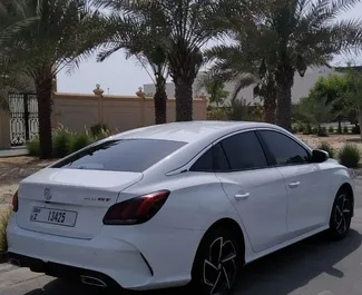 Car Hire MG 5/GT #8617 Automatic in Dubai, equipped with 1.6L engine ➤ From Andry in the UAE.