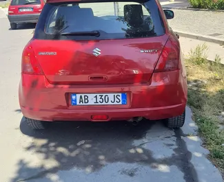 Suzuki Swift noma. Ekonomiskā automašīna nomai Albānijā ✓ Depozīts 100 EUR ✓ Apdrošināšanas iespējas: TPL, Ārvalstīs.