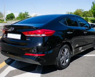 Pronájem Hyundai Elantra. Auto typu Komfort, Prémiová k pronájmu v Arménii ✓ Bez zálohy ✓ Možnosti pojištění: TPL, CDW, SCDW, FDW, Cestující, Krádež.