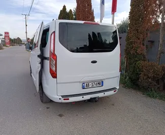Ενοικίαση αυτοκινήτου Ford Tourneo Custom 2014 στην Αλβανία, περιλαμβάνει ✓ καύσιμο Βενζίνη και 120 ίππους ➤ Από 80 EUR ανά ημέρα.