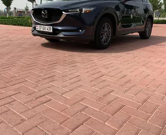 Front view of a rental Mazda CX-5 in Yerevan, Armenia ✓ Car #9092. ✓ Automatic TM ✓ 0 reviews.