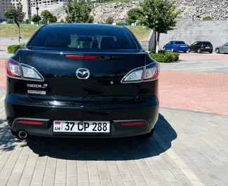 Mazda 3 2009 для аренды в Ереване. Лимит пробега не ограничен.