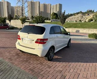 Mercedes-Benz B-Class 2008 available for rent in Yerevan, with unlimited mileage limit.