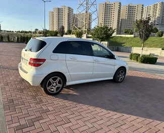 Petrol 1.7L engine of Mercedes-Benz B-Class 2008 for rental in Yerevan.