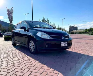 Ενοικίαση αυτοκινήτου Nissan Tiida 2007 στην Αρμενία, περιλαμβάνει ✓ καύσιμο Βενζίνη και 109 ίππους ➤ Από 35 USD ανά ημέρα.