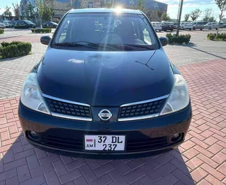 Ενοικίαση αυτοκινήτου Nissan Tiida #9108 με κιβώτιο ταχυτήτων Αυτόματο στο Ερεβάν, εξοπλισμένο με κινητήρα 1,5L ➤ Από Artak στην Αρμενία.