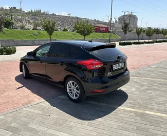 Ford Focus 2018 available for rent in Yerevan, with unlimited mileage limit.