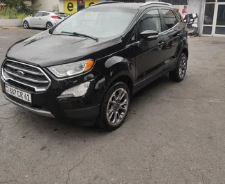 Vista frontal de um aluguel Ford Eco Sport em Yerevan, Arménia ✓ Carro #9073. ✓ Transmissão Automático TM ✓ 0 avaliações.