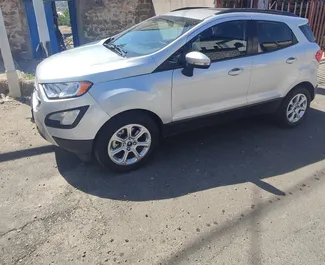 Frontvisning av en leiebil Ford Eco Sport i Jerevan, Armenia ✓ Bil #9071. ✓ Automatisk TM ✓ 0 anmeldelser.