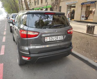 Εσωτερικό του Ford Eco Sport προς ενοικίαση στην Αρμενία. Ένα εξαιρετικό αυτοκίνητο 5-θέσεων με κιβώτιο ταχυτήτων Αυτόματο.