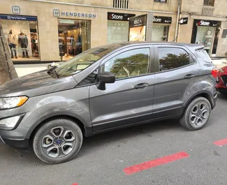 Vista frontal de um aluguel Ford Eco Sport em Yerevan, Arménia ✓ Carro #9070. ✓ Transmissão Automático TM ✓ 0 avaliações.