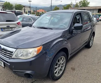 Front view of a rental Subaru Forester in Tbilisi, Georgia ✓ Car #9248. ✓ Automatic TM ✓ 1 reviews.