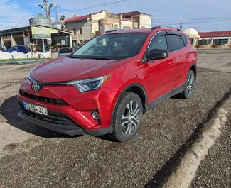 Toyota Rav4 2017 car hire in Georgia, featuring ✓ Petrol fuel and 146 horsepower ➤ Starting from 144 GEL per day.