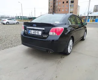 Subaru Impreza – автомобиль категории Комфорт напрокат в Грузии ✓ Депозит 250 GEL ✓ Страхование: ОСАГО, КАСКО, Супер КАСКО, Полное КАСКО, Пассажиры, От угона, Без депозита.