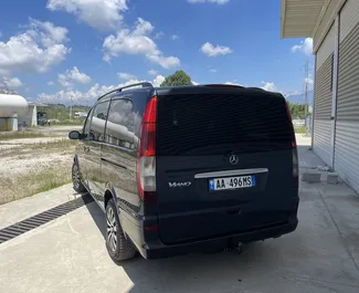 Araç Kiralama Mercedes-Benz Viano #9249 Otomatik Tiran havaalanında, 2,2L motor ile donatılmış ➤ Amarildo tarafından Arnavutluk'ta.