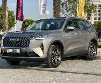 Μπροστινή όψη ενοικιαζόμενου Haval H6 στο Ντουμπάι, Ηνωμένα Αραβικά Εμιράτα ✓ Αριθμός αυτοκινήτου #8960. ✓ Κιβώτιο ταχυτήτων Αυτόματο TM ✓ 0 κριτικές.