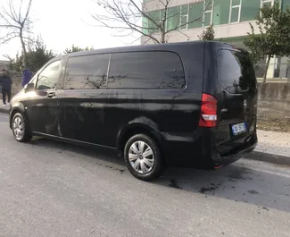 Mercedes-Benz Vito 2018, Tiran'da için kiralık, sınırsız kilometre sınırı ile.