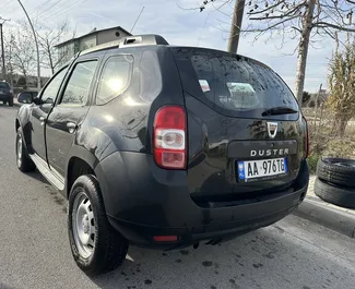 Utleie av Dacia Duster. Økonomi, Komfort, Crossover bil til leie i Albania ✓ Depositum på 150 EUR ✓ Forsikringsalternativer: TPL, CDW, I utlandet.