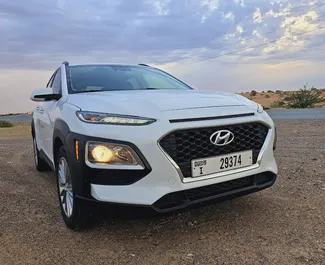 Car Hire Hyundai Kona #7098 Automatic in Dubai, equipped with 2.0L engine ➤ From Jose in the UAE.