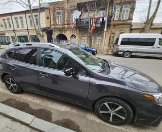 Pronájem Subaru Impreza. Auto typu Komfort k pronájmu v Gruzii ✓ Bez zálohy ✓ Možnosti pojištění: TPL, FDW, Cestující, Krádež, Bez vkladu.