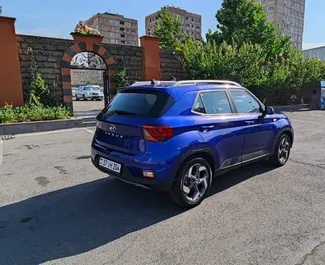 Petrol 1.6L engine of Hyundai Venue 2022 for rental in Yerevan.