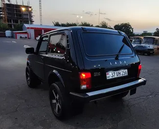 Lada Niva rental. Economy, SUV Car for Renting in Armenia ✓ Deposit of 300 USD ✓ TPL, CDW, Passengers, Theft, Abroad insurance options.