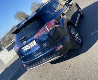 Toyota Rav4 2018 available for rent in Kutaisi, with unlimited mileage limit.