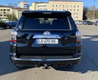 Toyota 4 Runner 2020 available for rent in Kutaisi, with unlimited mileage limit.